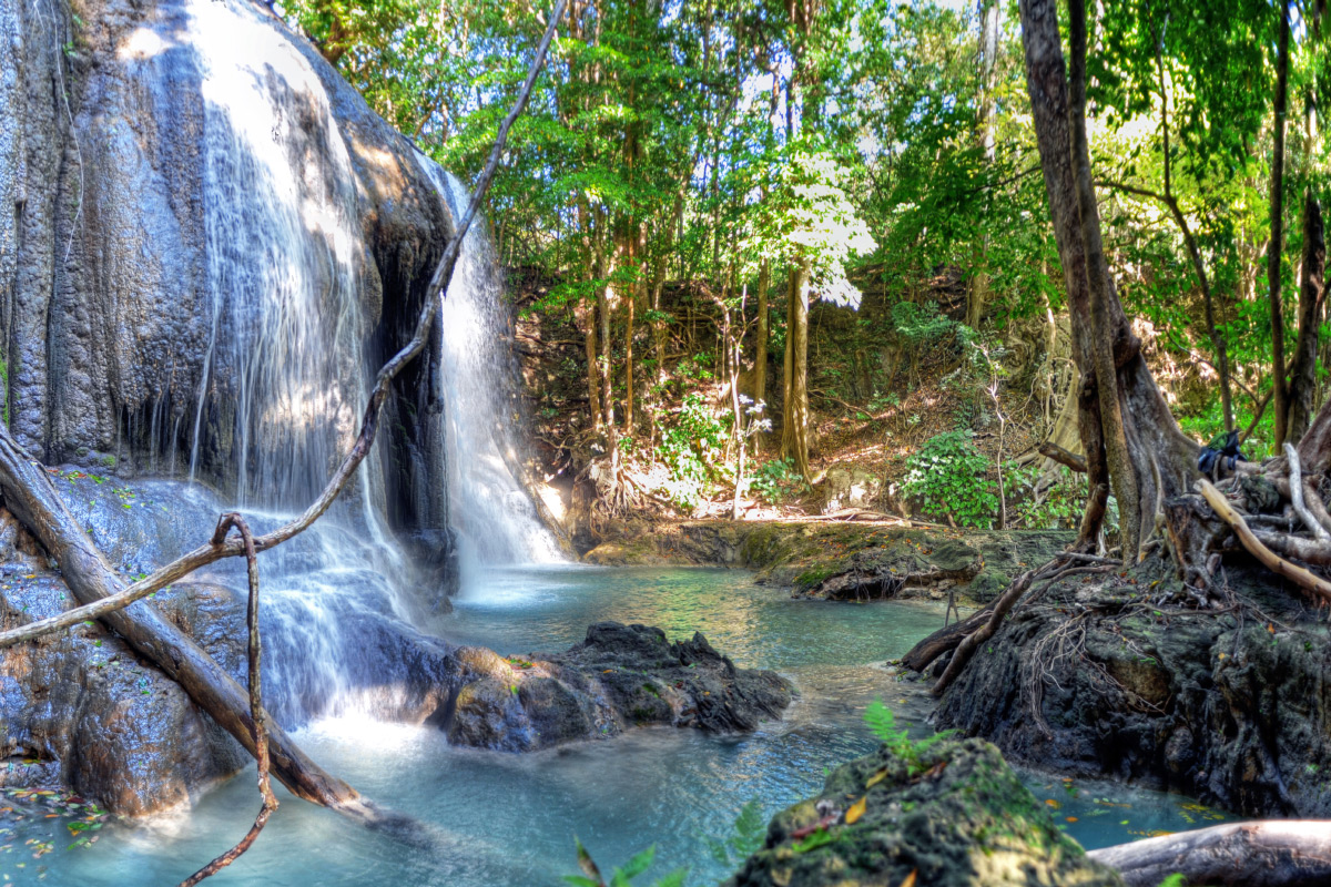 Waterfalls in Moyo island, Sumbawa